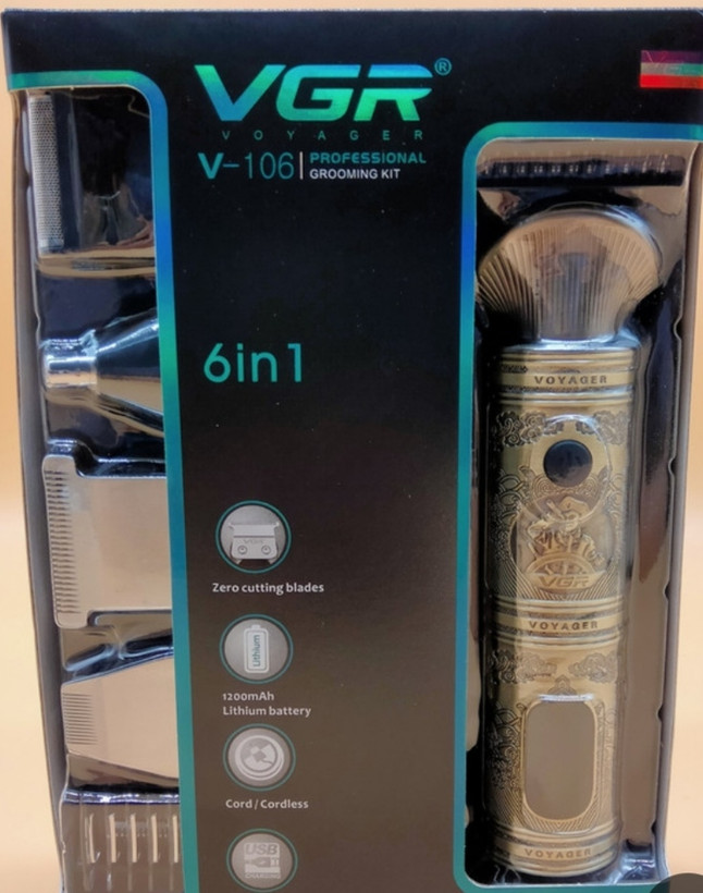 ماشین اصلاح 6 کاره ی وی جی آر مدل VGR V-106
