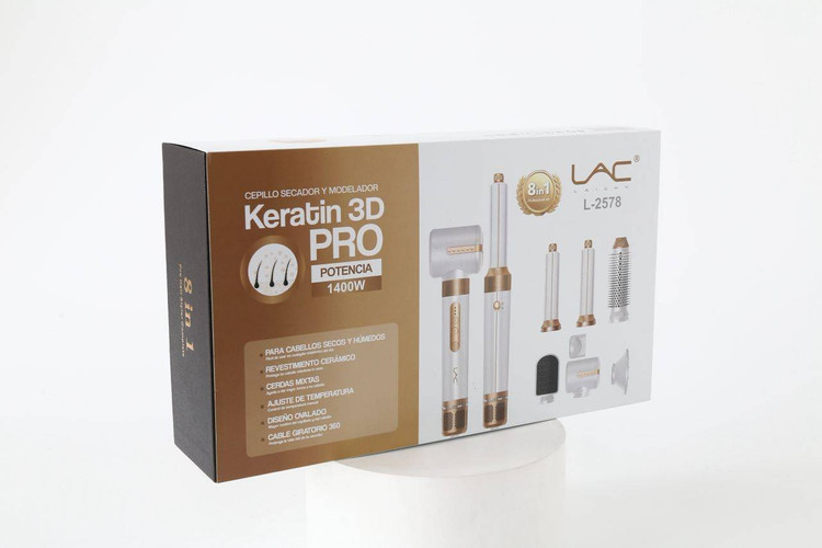 سشوار و حالتدهنده مو Keratin 3D PRO L مدل L-2578