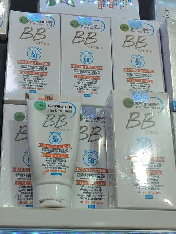 ضد آفتاب و کرم پودر بی بی کرم اصل گارنیر spF 50