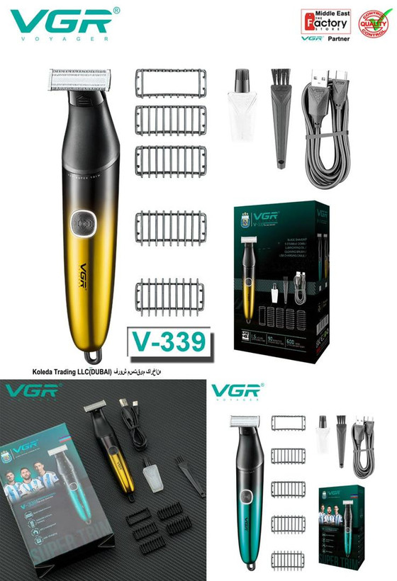 ماشین اصلاح صورت و بدن VGR V-339