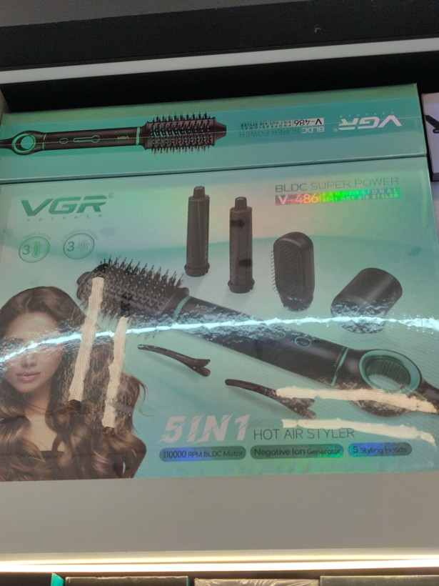 سشوار برس دار وی جی آر مدل V-486
