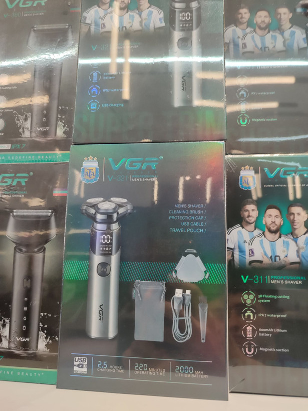 ماشین اصلاح وی جی آر مدل V321 سه تیغ