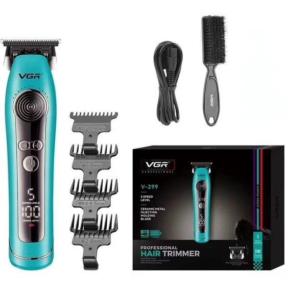 ماشین اصلاح موی سر و صورت شارژی وی جی ار مدل V-299