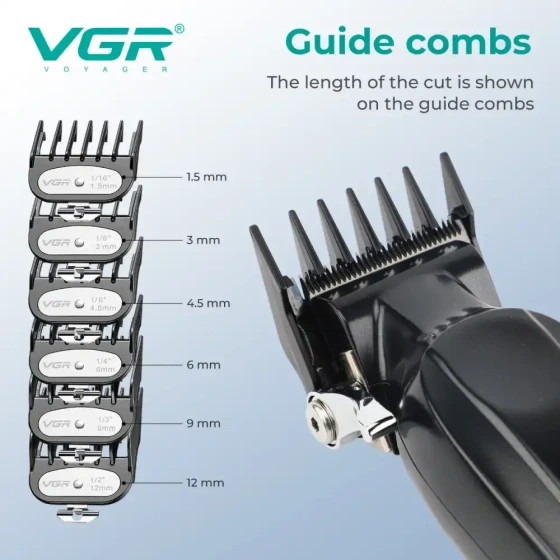 ماشین اصلاح وی جی آر مدل V662 با برش مستقیم