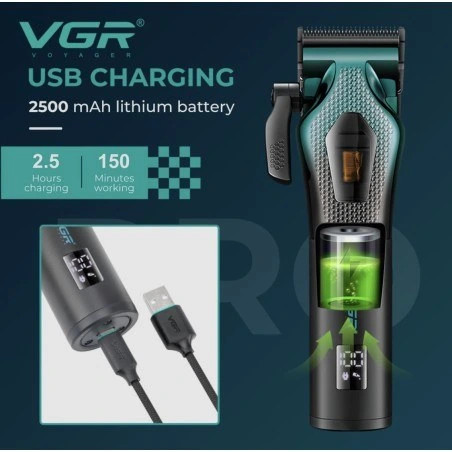 ماشین اصلاح وی جی آر مدل V-271 با تیغه سرامیک