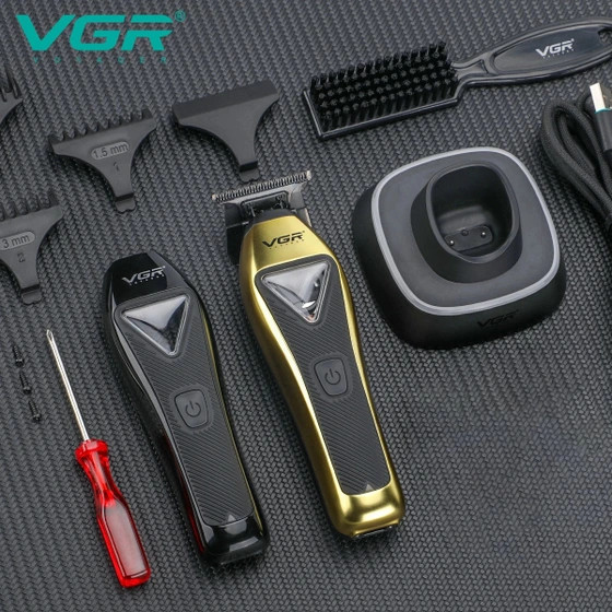 ماشین اصلاح وی جی آر مدل V-994 با تیغه استیل ضد زنگ و برش مستقیم