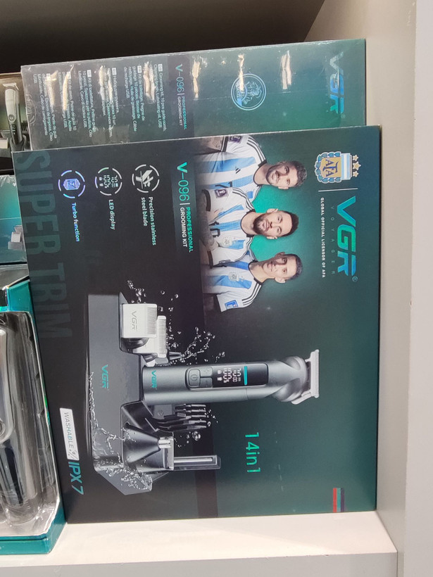 ست ماشین اصلاح وی جی آر مدل V-096 ضد آب
